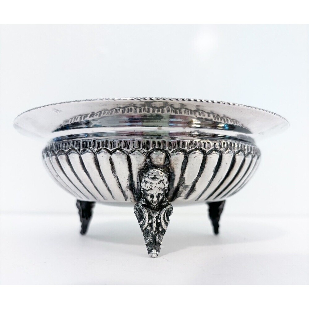 Vintage HK 800 Silver Candy Dish Bowl Footed 118g